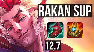 RAKAN & Xayah vs ZILEAN & Ashe (SUP) | Rank 2 Rakan, 1/0/13, 2.2M mastery | NA Challenger | 12.7