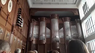 Игра на органе