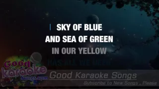 Yellow Submarine - The Beatles ( Karaoke Lyrics )