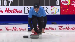 #AGITopShots​​​ - 2021 Tim Hortons Brier - March 6 - Quebec double