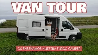 🚐 VAN TOUR en Español| ¡Os enseñamos nuestra furgoneta camper! | Vanlife | Vivir y viajar en camper