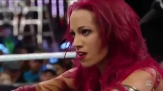 Sasha Banks (Team B.A.D) VS Becky Lynch