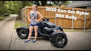 THREE WHEEL GOOFIN' - Checking out Jared's 2020 Can-Am Ryker 900 Rally