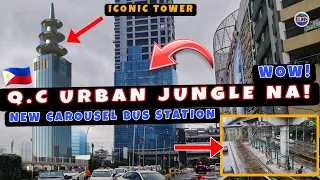 Quezon City is Turning into an Urban Jungle! | New Carousel Bus Station now Under Construction 🇵🇭