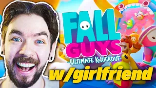 Jacksepticeye Plays Fall Guys W/Girlfriend