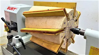 Crazy Woodworking Ideas With Extremely Magnificent Special Inventions Of Carpenters On Wood Lathes