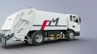 #how garbage trucks work  How does the compression test garbage truck work?