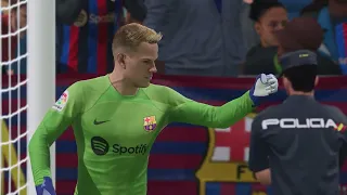 FIFA 23 PS4 Copa De Espana - FC Barcelona vs Real Madrid Gameplay