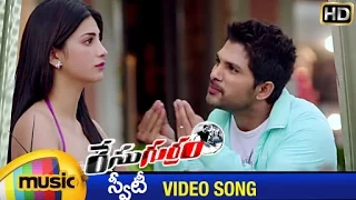 Race Gurram ᴴᴰ Video Songs | Sweety Full Song | Allu Arjun | Shruti Haasan | S Thaman | Mango Music