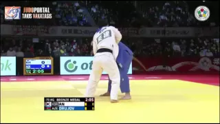 Judo Grand Slam Tokyo 2014 Bronze -73kg AN Changrim (KOR) vs. ORUJOV Rustam (AZE)