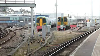 Trains at: Brighton - 5 April, 2022