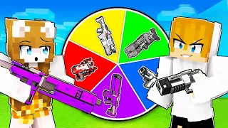 The Roulette of OVERPOWER Weapons in Minecraft! (Tagalog)