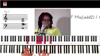 Jada on Piano Major and Minor Chromatic Walkdowns