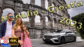 Medulin - Croatia 4k Istrian Stadtbesichtigung und Aquarium! 2023