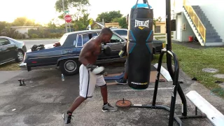 Heavy bag work 2