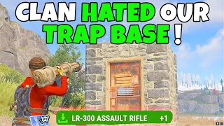 RUST | CLAN HATED OUR TRAP BASE SO MUCH THEY HAD TO RAID US!