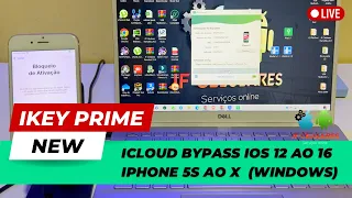 iKey Bypass hello iOS 12 ao 16, iPhone 5s ao X. (Windows)