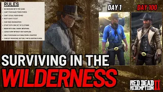 SURVIVING IN THE WILDERNESS IN RED DEAD REDEMPTION 2