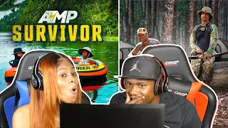 AMP SURVIVING 24 HOURS IN THE WILD (REACTION)