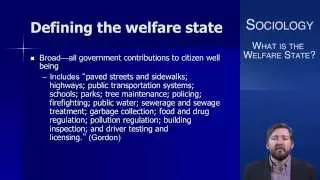 What is the Welfare State?