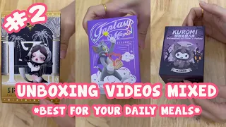 Unboxing blind boxes mixed videos - #2 -*BEST FOR YOUR MEALS*😝😝😝#sanrio #unboxing #arttoy