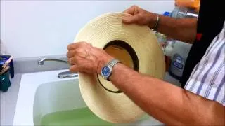 How to Shape a Palm Leaf Cowboy Hat