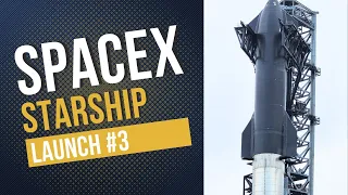 SpaceX Liftoff! Starship Launch #3 Starbase, Texas