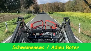 FarmVLOG #121 Schweinenews / Adieu Roter