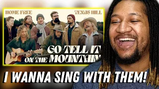 Reaction to Home Free & Texas Hill - Go Tell It On The Mountain