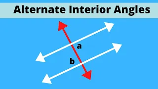 Angles in parallel lines-Alternate interior angles