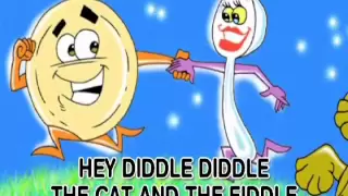 Hey Diddle Diddle - Nursery Rhyme - With Text