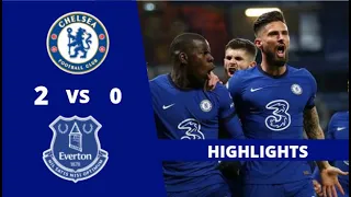 Chelsea Vs Everton  2 - 0 Extended Highlights & Goals Premier League
