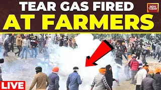 Farmer Protest LIVE News: Tear Gas Fired At Farmer | Farmer Protest In Delhi LIVE | India Today