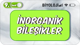 İnorganik Bileşikler | Nelerdir? | Genel Özellikleri | 9.Sınıf Biyoloji #2023