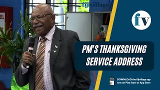 PM's Thanksgiving Service address | 8/1/23