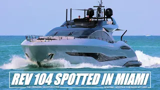 MANGUSTA 104 REV | HAULOVER INLET | THE ICONIC MAXI OPEN RANGE SPOTTED | MIAMI YACHTSPOTTER CHANNEL