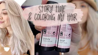 Root Shadow & Brow Tint /STORY TIME Opening my SALON SUITE// Wholy Hair