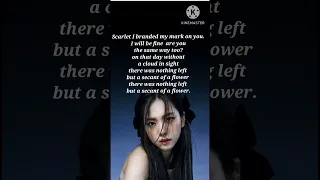 English version|🌼|Jisoo| Flower|Lyrics|BLACKPINK 🩷#Blinks🩷🩷