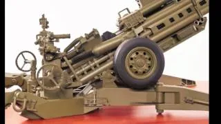 M777A2 155mm Howitzer - 1:10 scale model