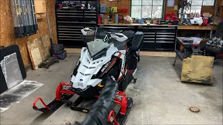 Polaris Axys Switchback Front and Rear Shock Removal