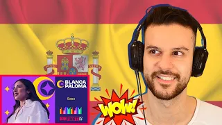 🇪🇸REACTING TO BENIDORM 2023 - Blanca Paloma - "Eaea"