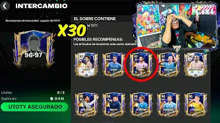 🎁 DAN UTOTY "96-97 GRL" ASEGURADO !!! ABRO 30 SOBRES DEL MEJOR INTERCAMBIO del FC 24 Mobile