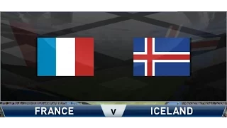 France - Iceland (Stage of 8) EURO - 2016