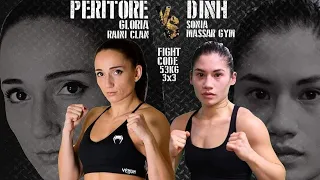 Gloria "The Shadow" Peritore vs Sonia Dinh - 53kg - The Arena 3 - Milano - 14.03.2021