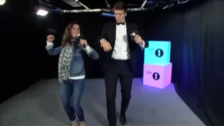 Susanna Reid shows Greg James a few moves!