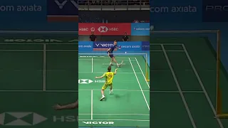 Great Rally Between Axelsen And Lee Chong Wei #badminton #viktoraxelsen #leechongwei