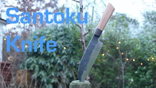 Forging a Santoku Chef's Knife