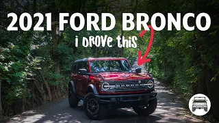 Driving the NEW Ford Bronco