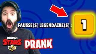 J'AI PRANK BFA avec cette FAUSSE LEGENDAIRE IL PETE UN CABLE dans ce BATTLE PACK OPENING Brawl Stars