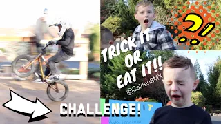 BMX Trick It OR Eat It Challenge!!!